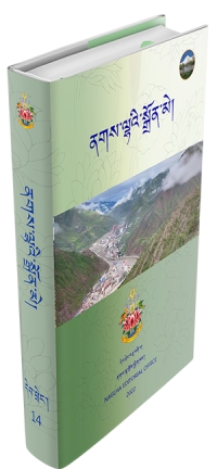 ནགས་ལྷའི་སྒྲོན་མེ་དེབ་ཕྲེང་བཅུ་བཞི་པ།།